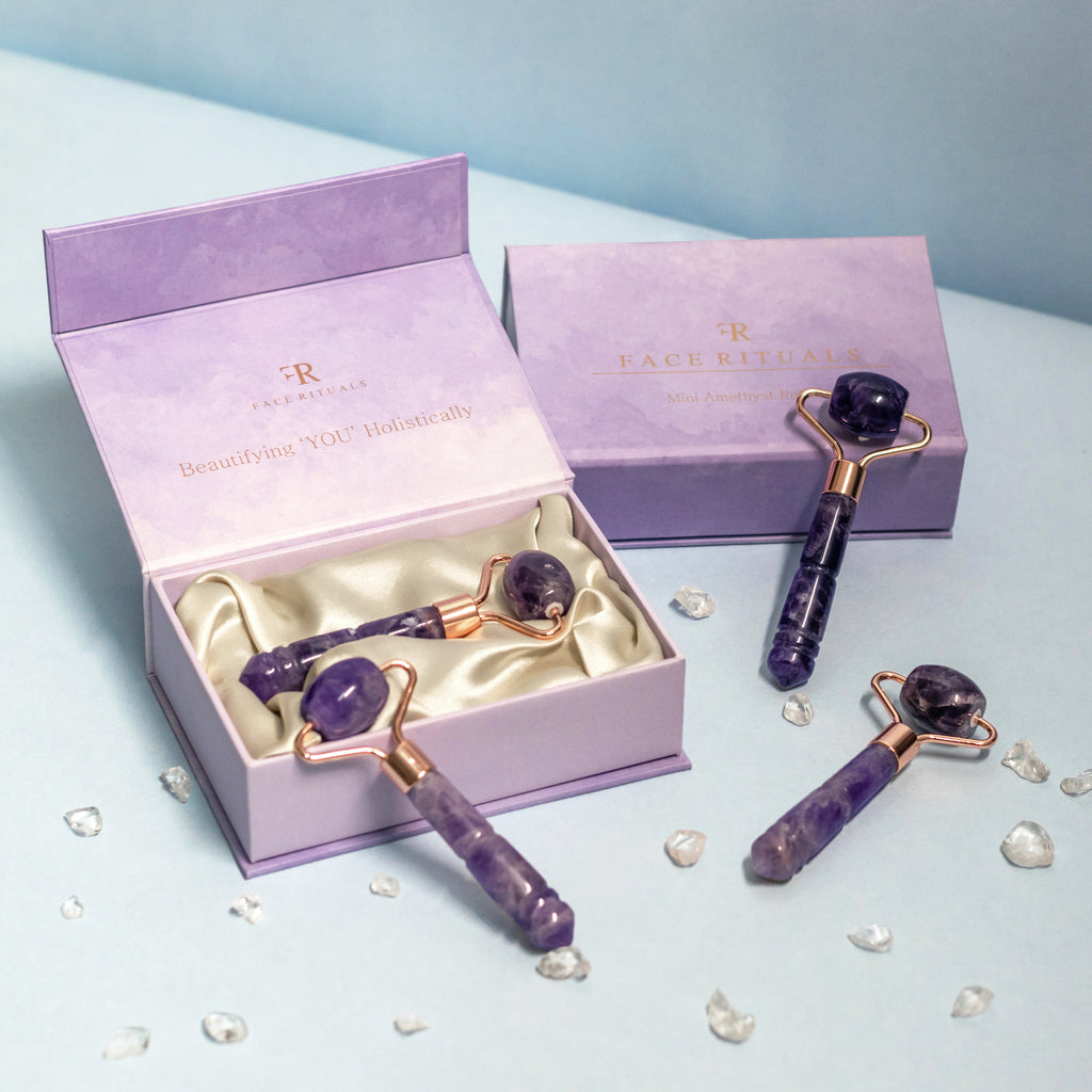 Mini Amethyst Roller - F A C E   R I T U A L S